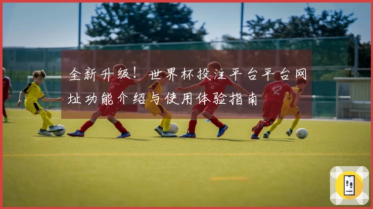 全新升级！世界杯投注平台平台网址功能介绍与使用体验指南