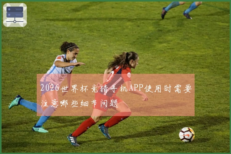 2026世界杯竞猜手机APP使用时需要注意哪些细节问题