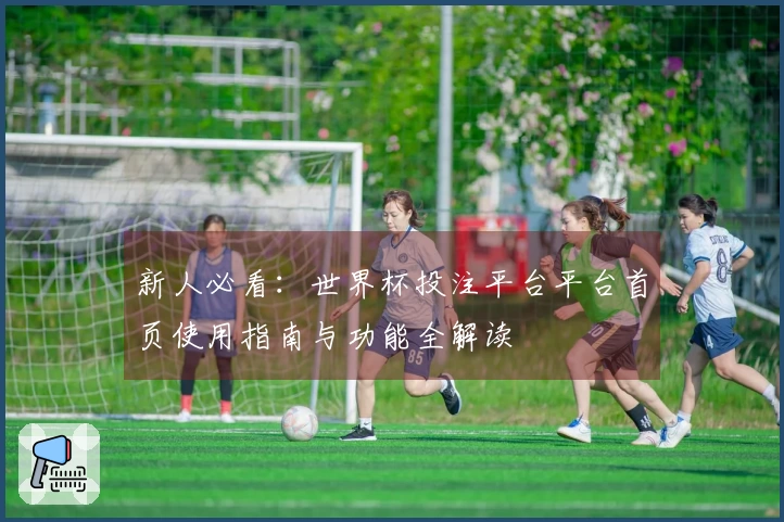 新人必看：世界杯投注平台平台首页使用指南与功能全解读