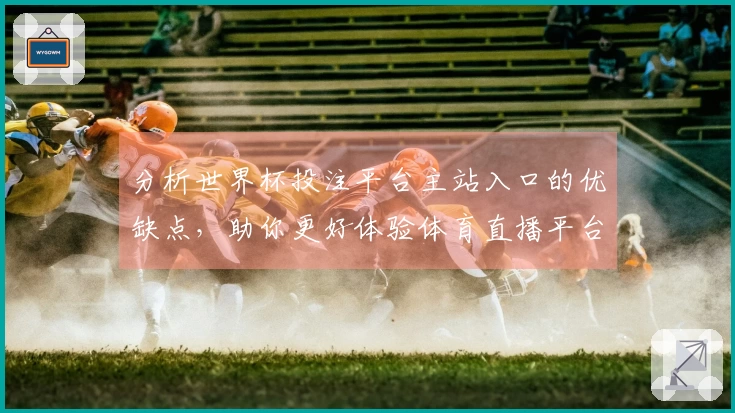 分析世界杯投注平台主站入口的优缺点，助你更好体验体育直播平台